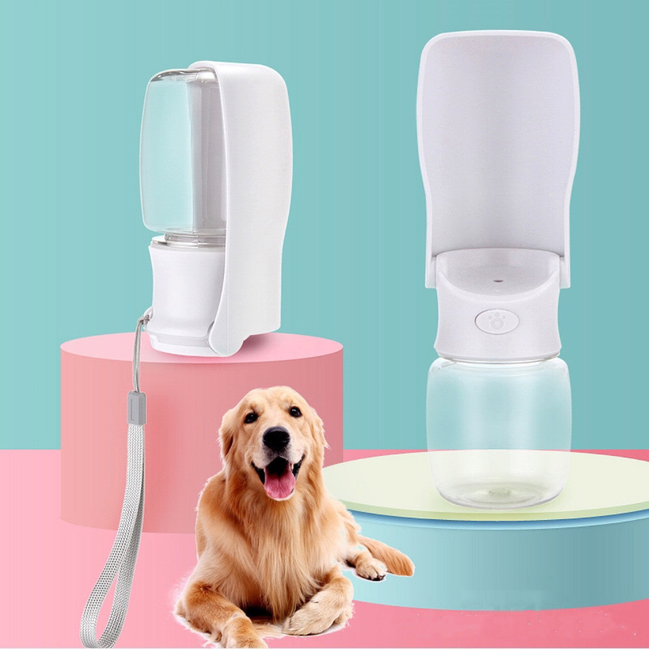 Stay Hydrated On-the-Go with Our Foldable Dog Water Bottle! - Pet Paws