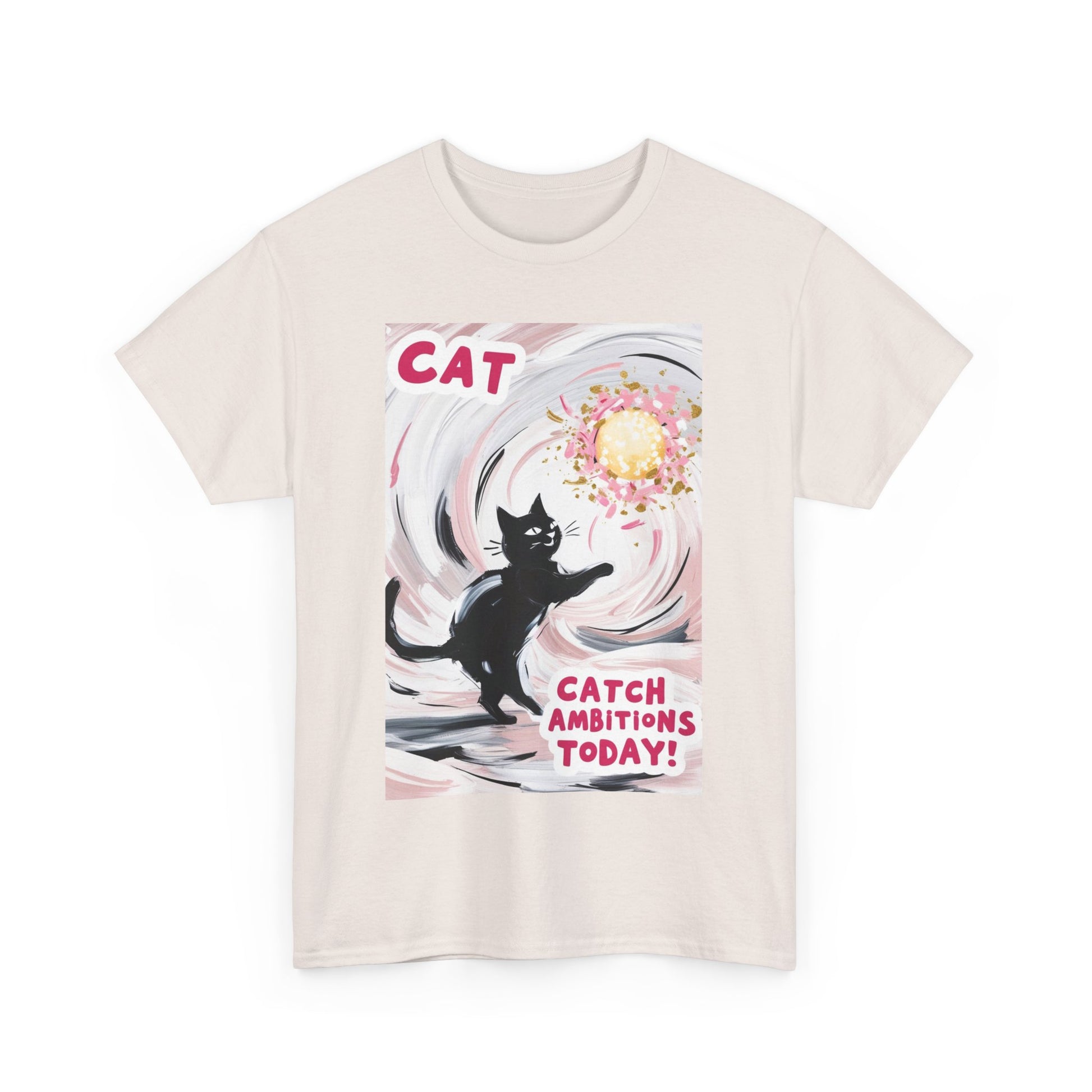 Unisex "I Wanna Be A Cat" Heavy Cotton Tee – Soft, Durable, and Sustainable Style! - Pet Paws