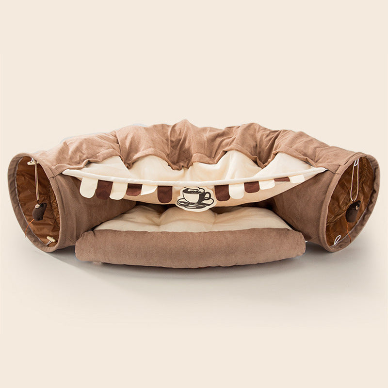 Unleash Fun and Adventure with Our Collapsible Cat Tunnel! - Pet Paws