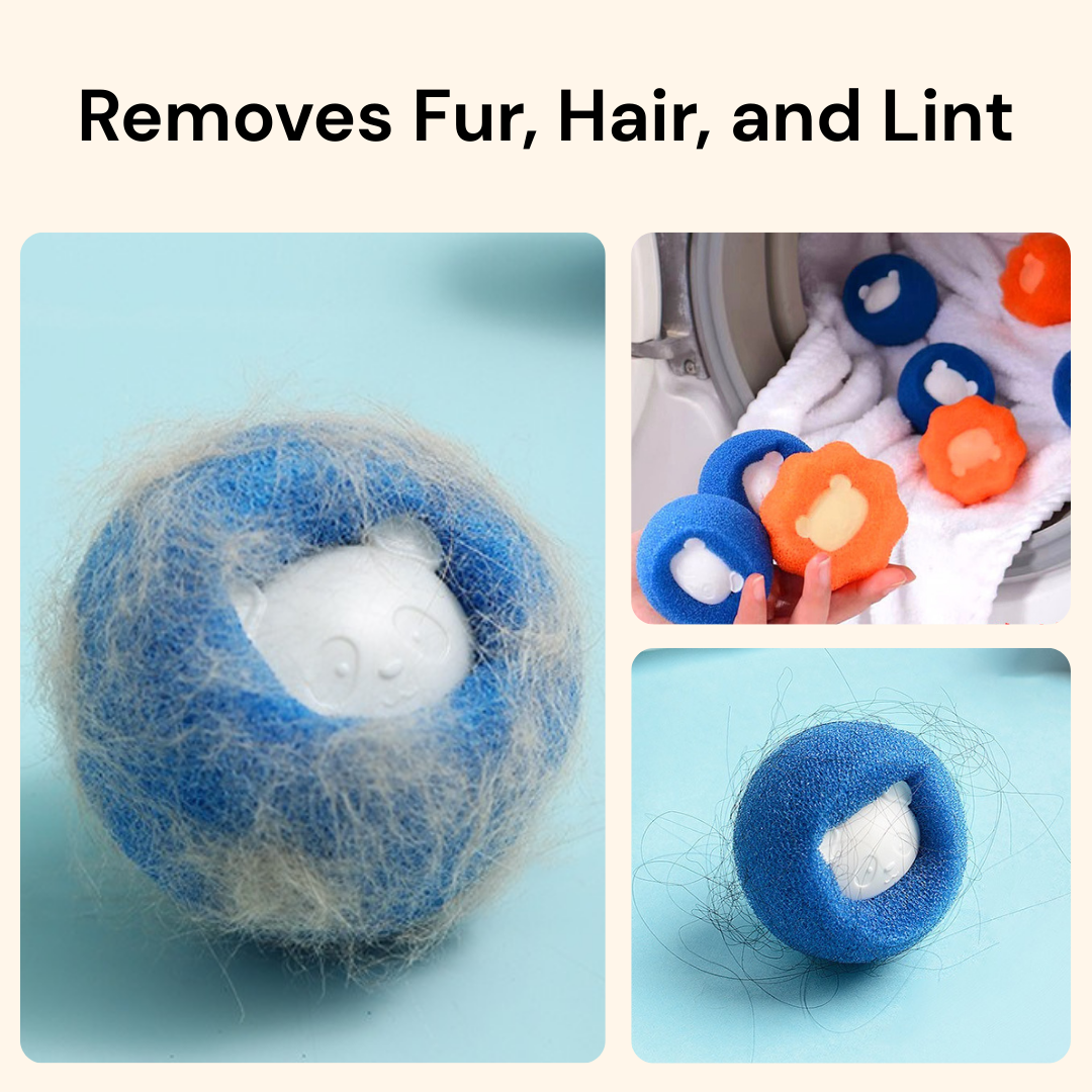 PetPaws Hair & Fur Catch Ball
