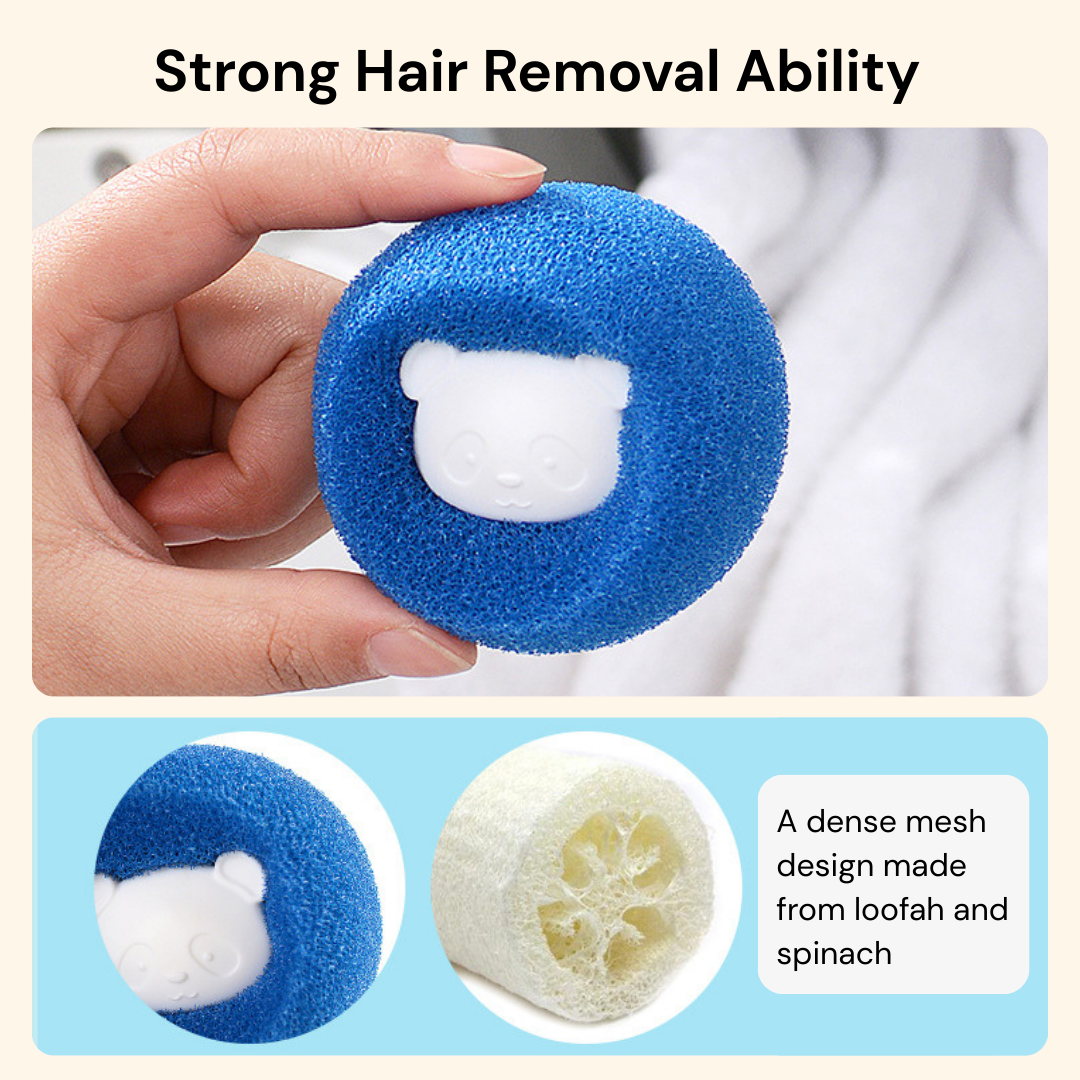 PetPaws Hair & Fur Catch Ball