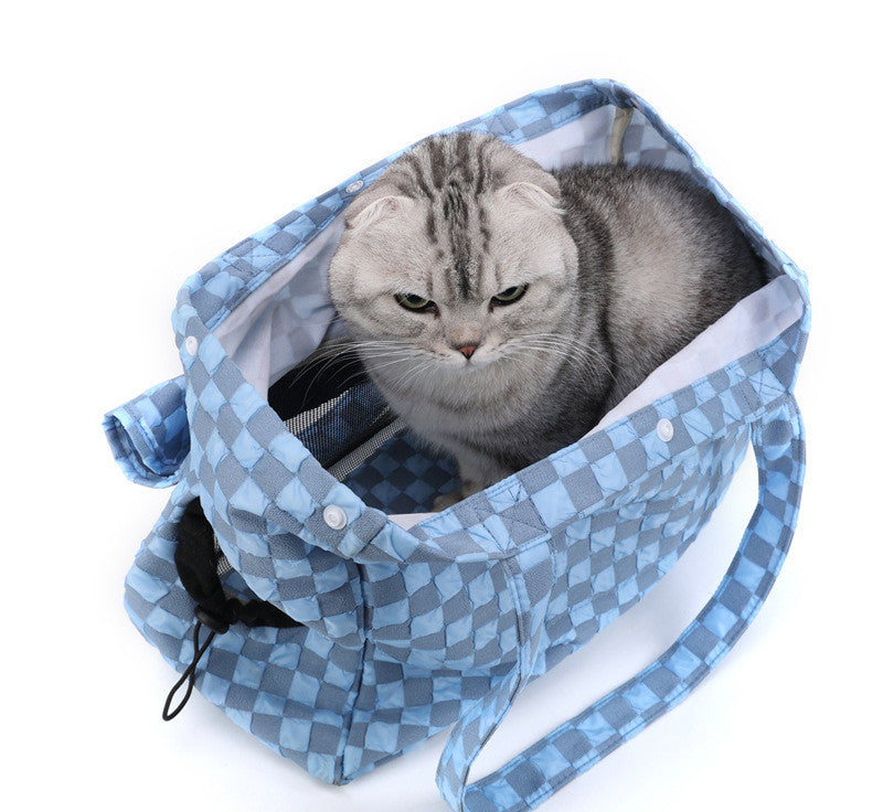 Stylish & Comfy Portable Cat Bag – The Perfect Travel Companion for Your Furry Friend! - Pet Paws