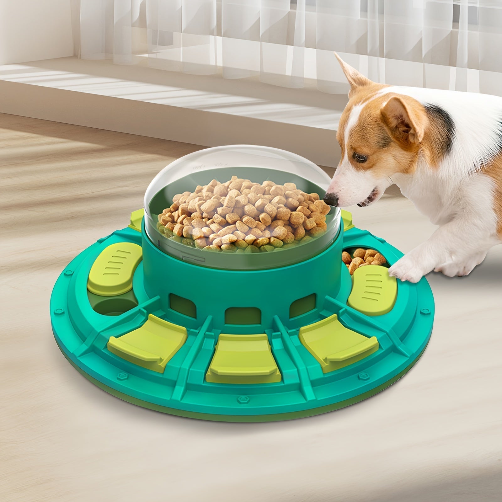 Interactive Dog Puzzle Toy for IQ Boost & Slow Feeding - Pet Paws