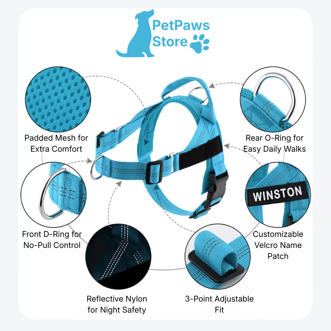 PetPaws No-Pull Comfort Harness
