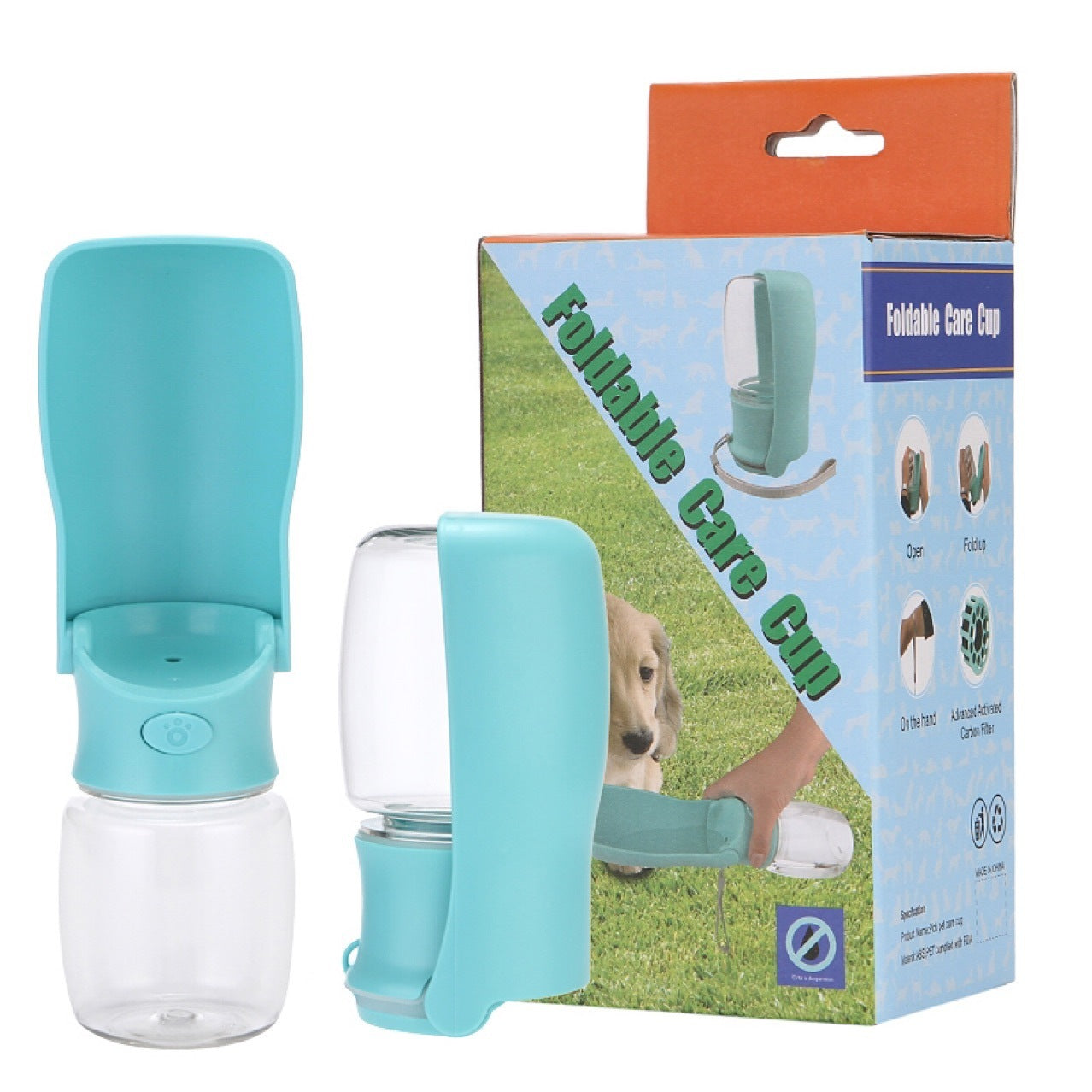 Stay Hydrated On-the-Go with Our Foldable Dog Water Bottle! - Pet Paws