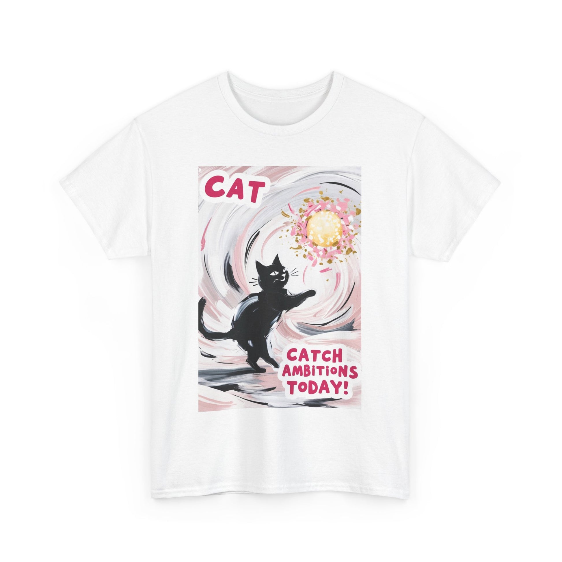 Unisex "I Wanna Be A Cat" Heavy Cotton Tee – Soft, Durable, and Sustainable Style! - Pet Paws