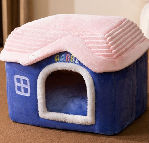 Provide Your Pet a Cozy Retreat with Our Foldable Dog House! - Pet Paws