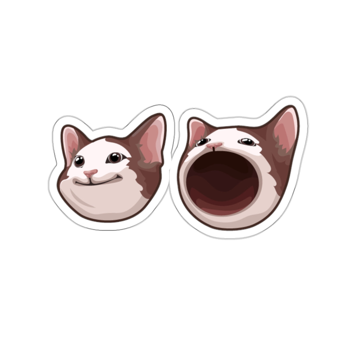 Cat meme Stickers - Pet Paws