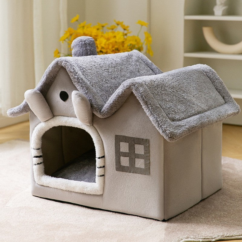 Provide Your Pet a Cozy Retreat with Our Foldable Dog House! - Pet Paws