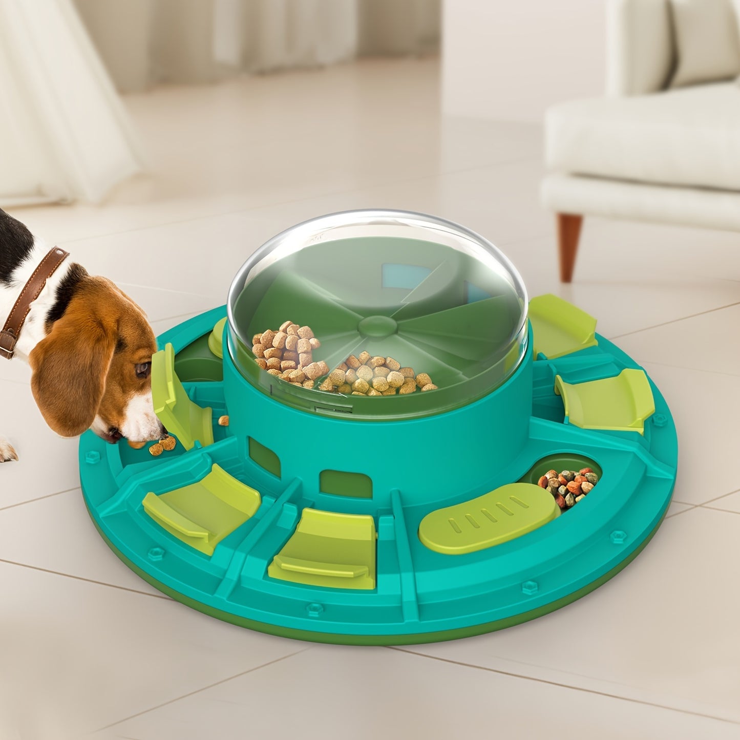 Interactive Dog Puzzle Toy for IQ Boost & Slow Feeding - Pet Paws