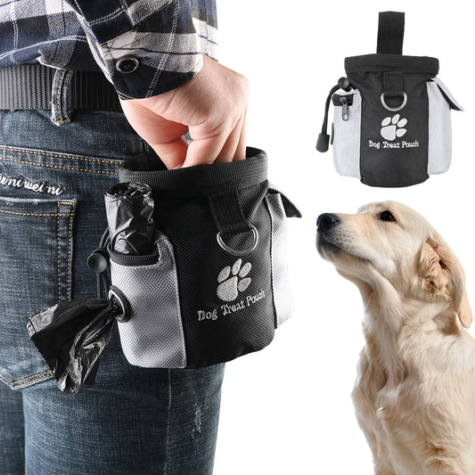 Portable Dog Treat Pouch - Keep Training Treats Handy Anytime, Anywhere! - Pet Paws