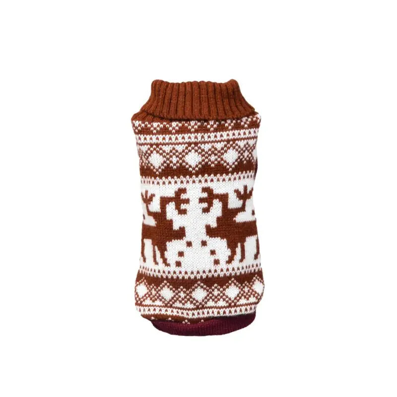 🎄 Knitted Christmas Pet Sweater – Cozy Warmth & Festive Charm for Small to Medium Dogs!🐾 - Pet Paws