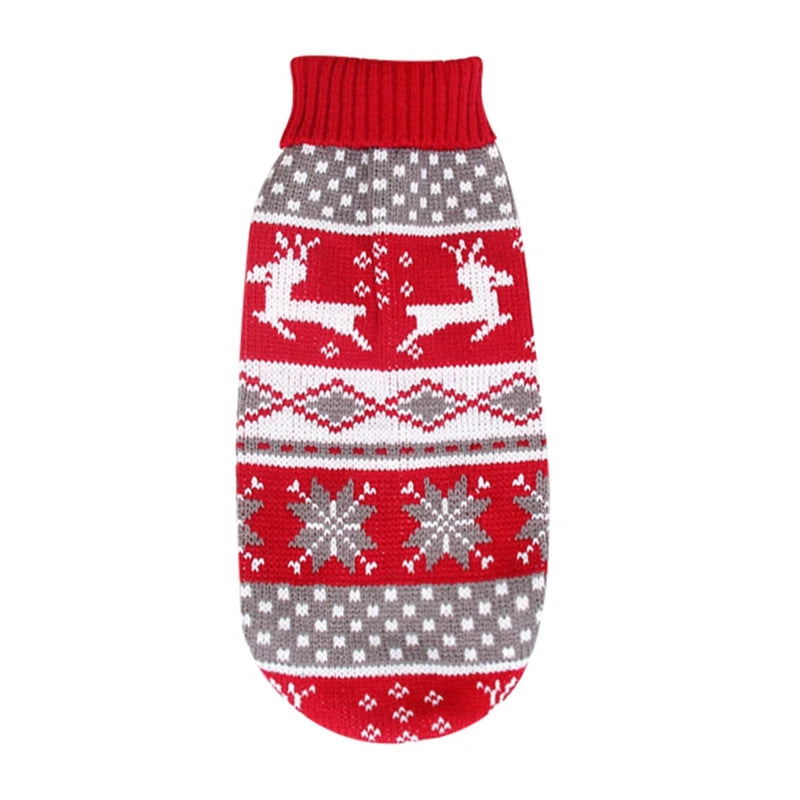 🎄 Knitted Christmas Pet Sweater – Cozy Warmth & Festive Charm for Small to Medium Dogs!🐾 - Pet Paws