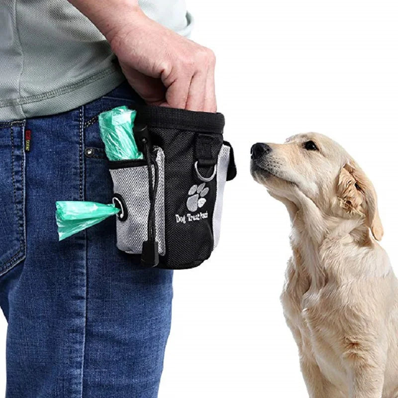 Portable Dog Treat Pouch - Keep Training Treats Handy Anytime, Anywhere! - Pet Paws