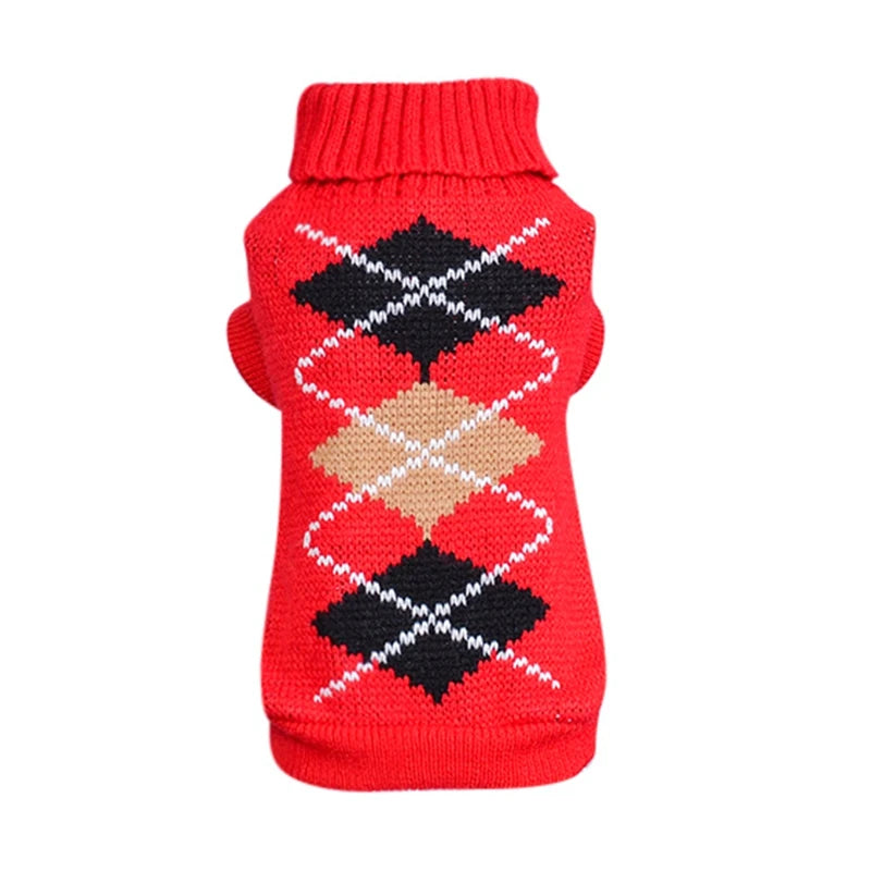 🎄 Knitted Christmas Pet Sweater – Cozy Warmth & Festive Charm for Small to Medium Dogs!🐾 - Pet Paws