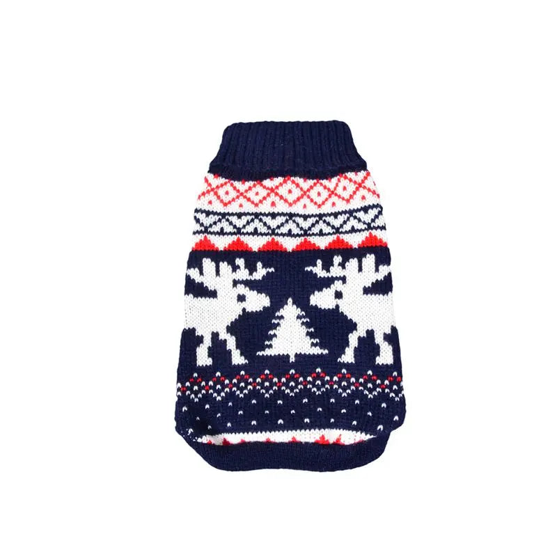 🎄 Knitted Christmas Pet Sweater – Cozy Warmth & Festive Charm for Small to Medium Dogs!🐾 - Pet Paws