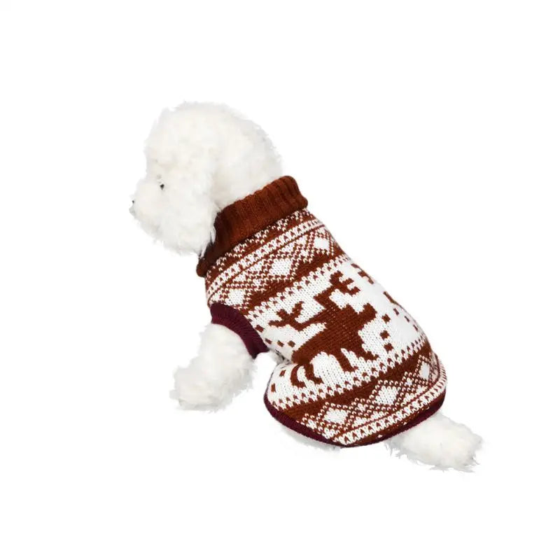 🎄 Knitted Christmas Pet Sweater – Cozy Warmth & Festive Charm for Small to Medium Dogs!🐾 - Pet Paws