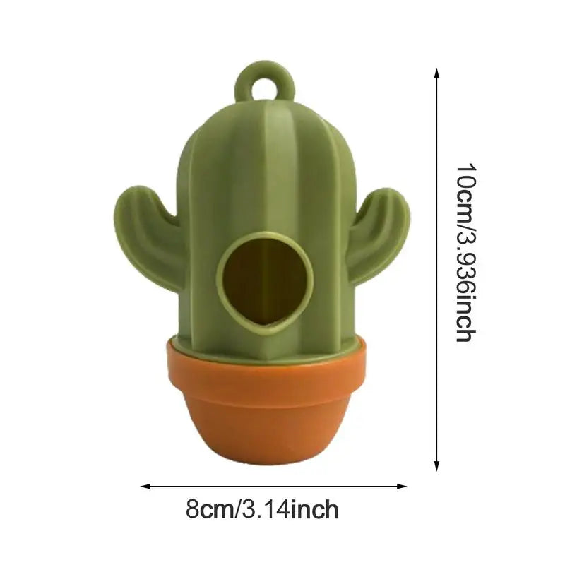 Convenient & Fun Cactus-Shaped Poop Bag Holder – Keep Clean on Your Walks! - Pet Paws