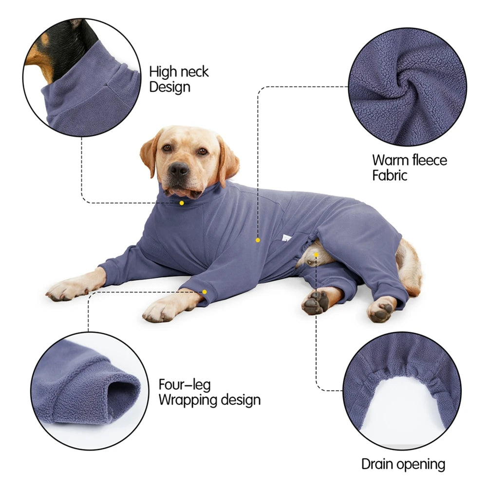 🐾 Cozy Winter Pajamas for Medium & Large Dogs! ❄️