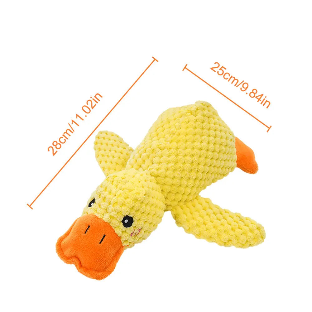 🦆 Duck Toy with Quack for Playful & Calm Dogs 🐾