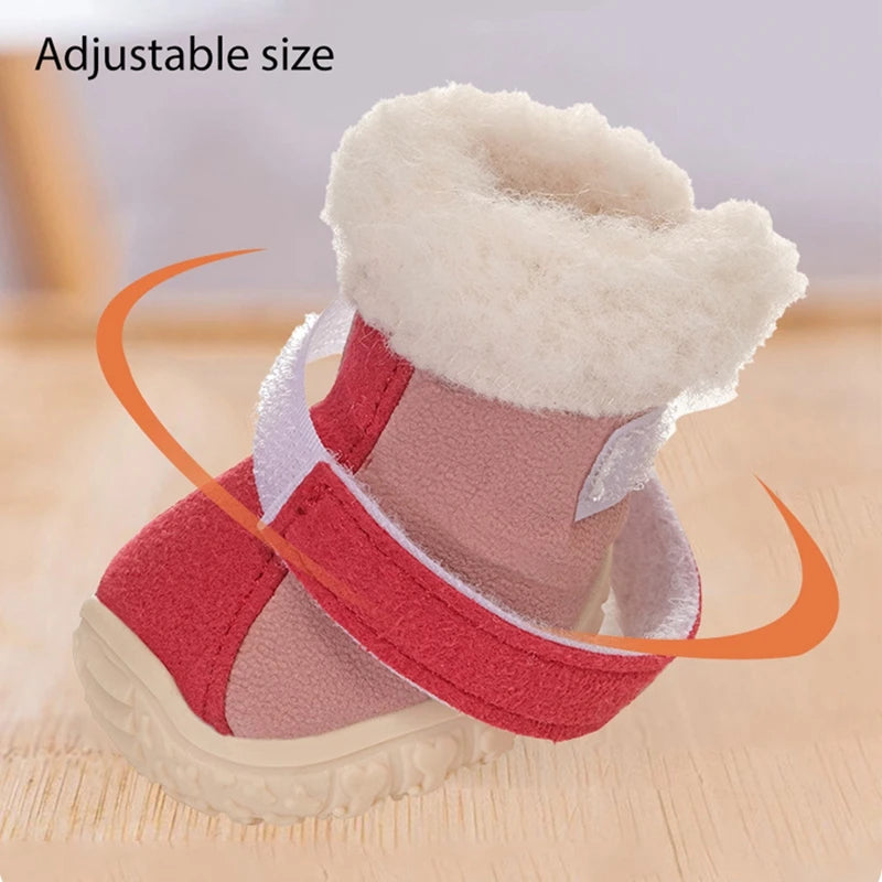 Cozy Winter Boots for Dogs: Protect, Warm, & Stylish!