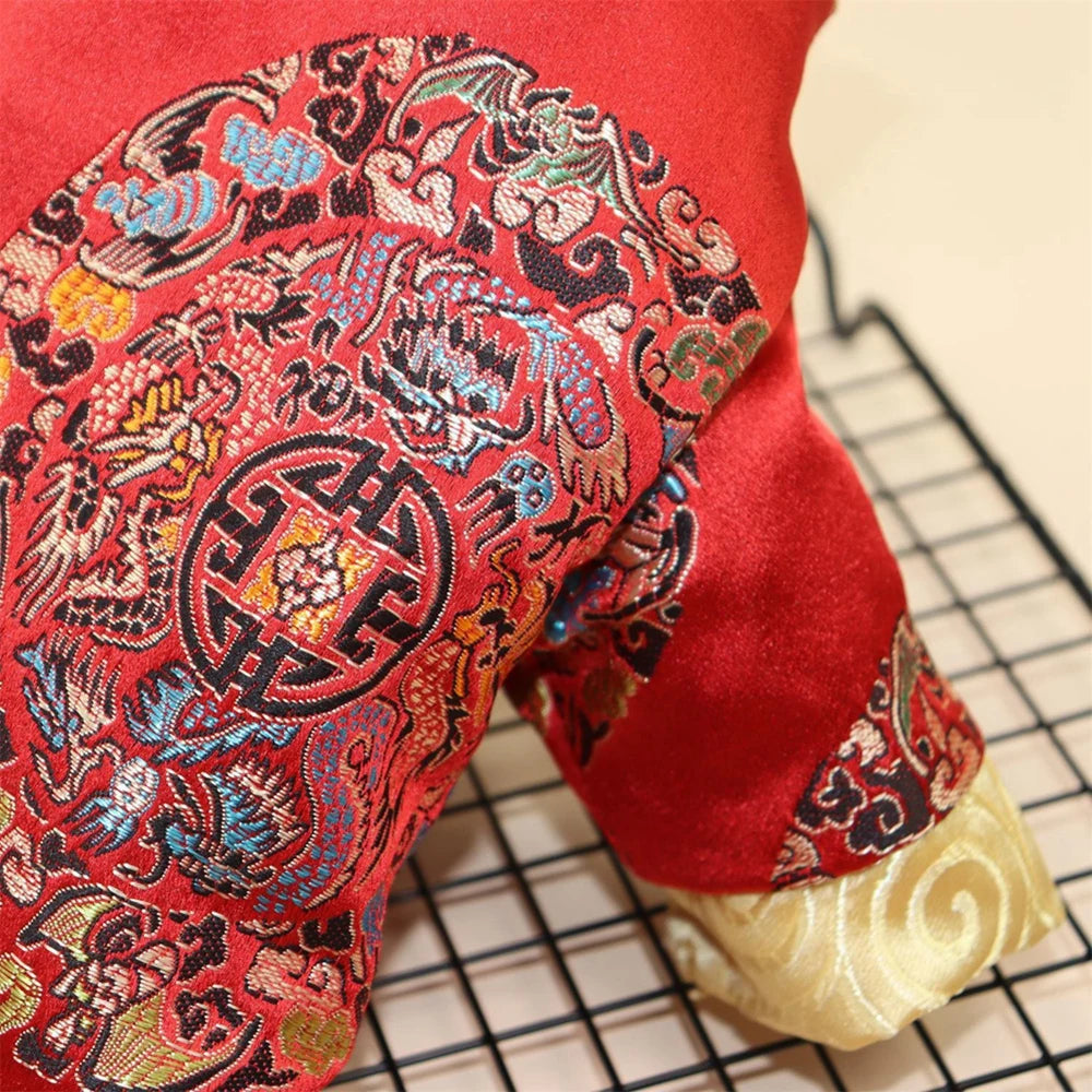 🐾 Stylish Chinese New Year Tang Suit for Dogs 🐶🎉