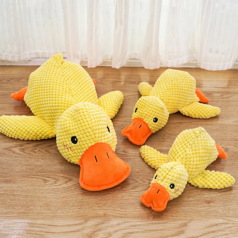 🦆 Duck Toy with Quack for Playful & Calm Dogs 🐾