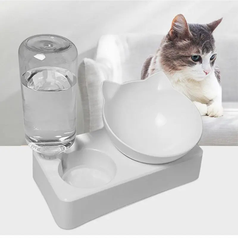 Effortless Feeding with Our Automatic Cat Food & Water Dispenser – Keep Your Pet Happy and Hydrated! - Pet Paws