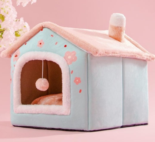 Provide Your Pet a Cozy Retreat with Our Foldable Dog House! - Pet Paws