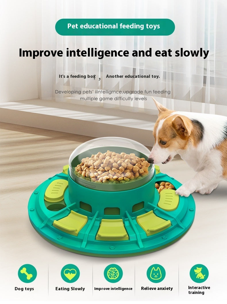 Interactive Dog Puzzle Toy for IQ Boost & Slow Feeding - Pet Paws